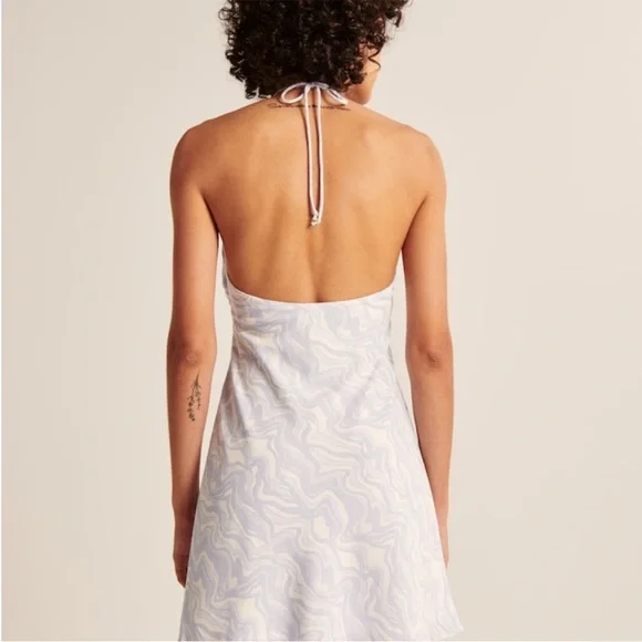 Abercrombie & Fitch Light Blue Mini Dress - Picture 2 of 4
